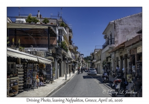 2026-04-26#6529 Driving Photo, Street, Nafpaktos, Greece