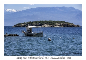 Fishing Boat & Plateia Island