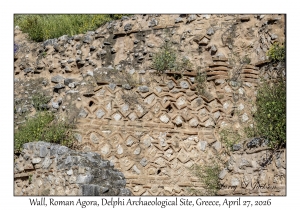 2026-04-27#6610 Wall, Roman Agora, Delphi Archaeological Site, Greece
