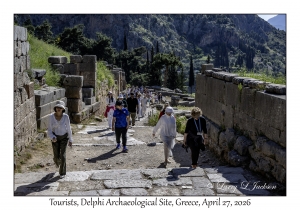2026-04-27#6663 Tourists, Delphi Archaeological Site, Greece